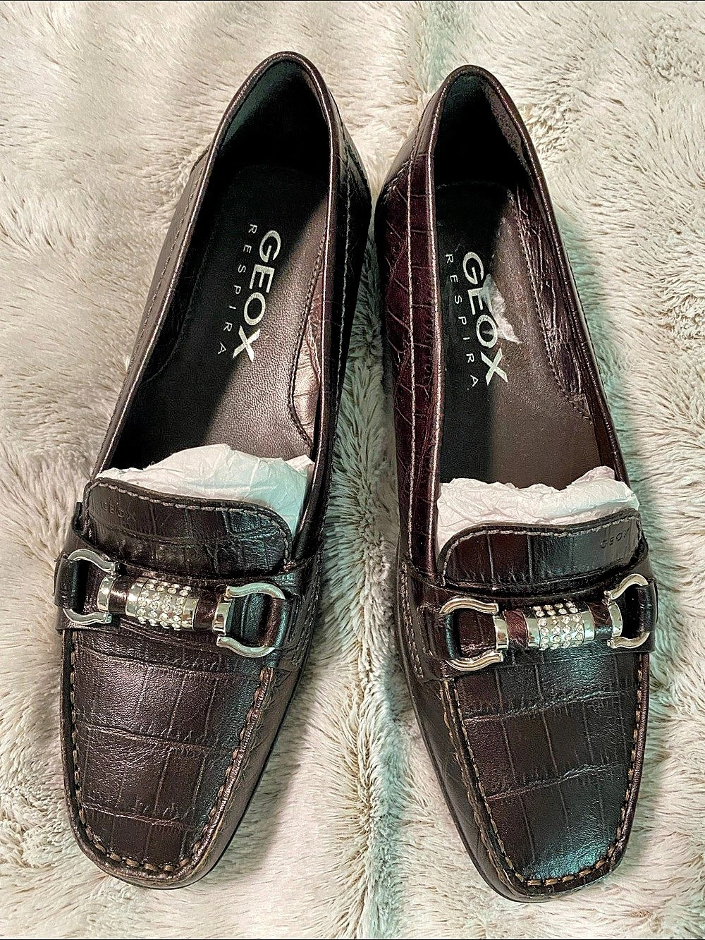 Geox Brown Loafers US 7½